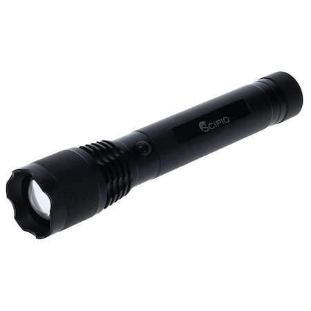 Scipio 8.5 Inch Tactical Aluminum Flashlight S3201E
